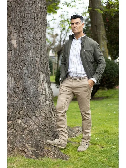 Pantalón chino con cinturón, Koyote Jeans