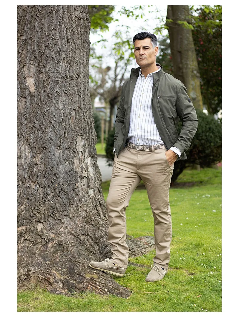 Pantalón chino con cinturón, Koyote Jeans