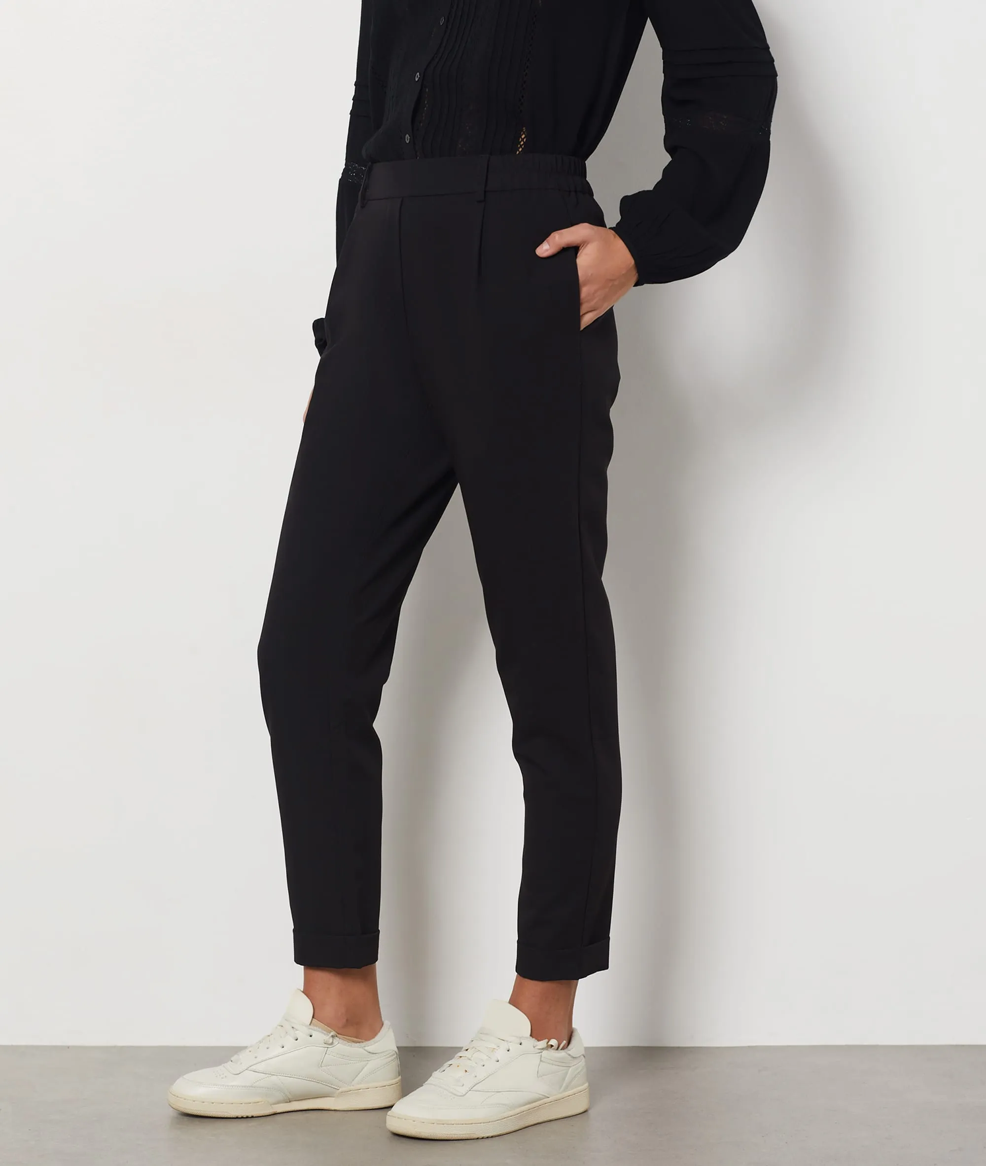 PANTALóN CIGARRETTE POMAN NOIR  ETAM