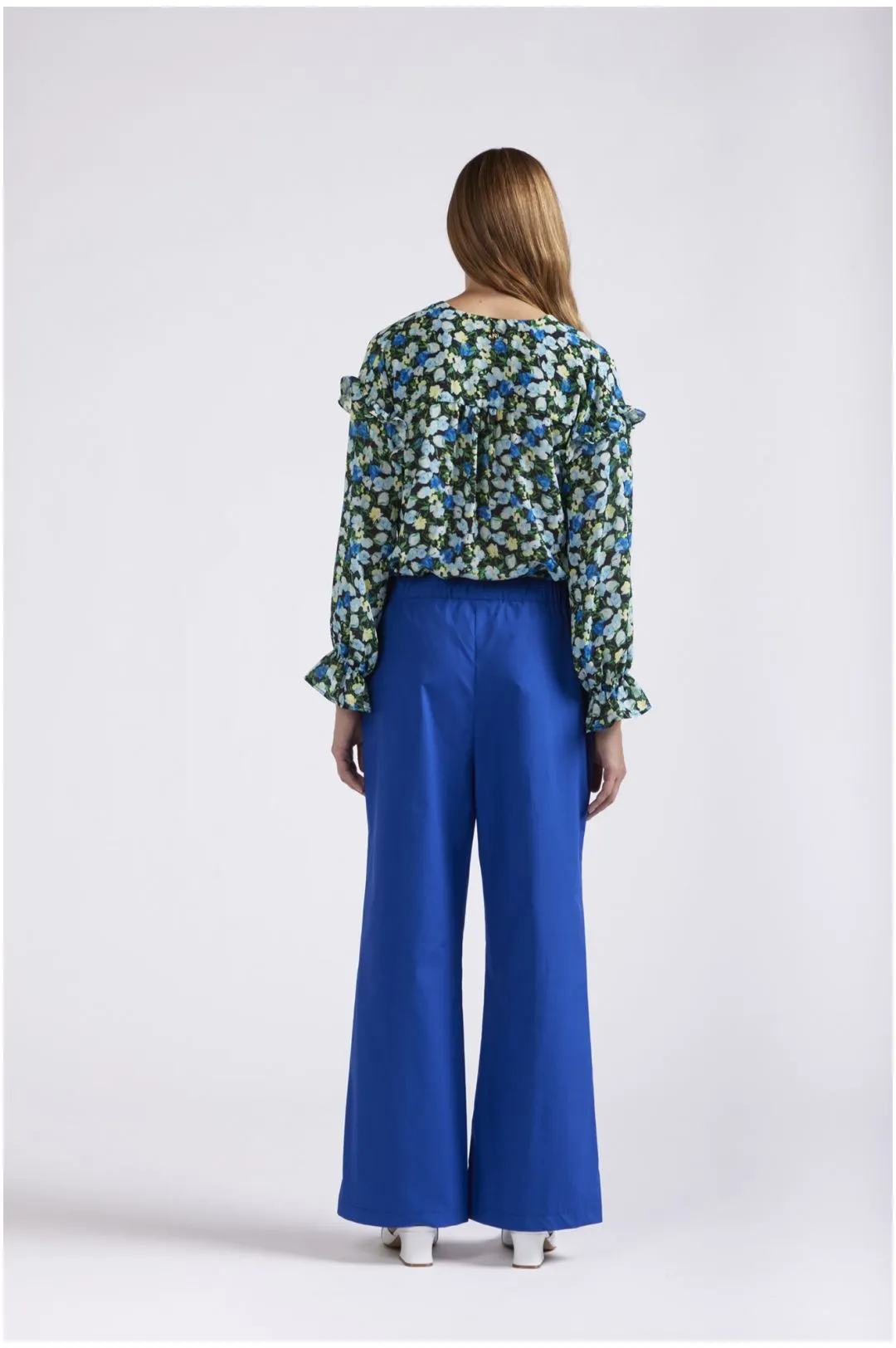 pantalón con cintura elástica royal