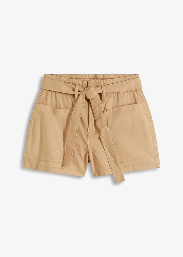 Pantalón corto Café con leche