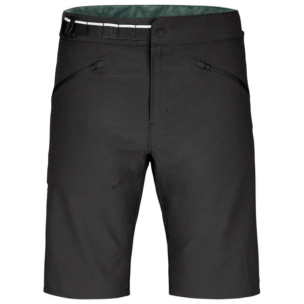 Pantalón corto de trekking Ortovox Brenta Short M Black Raven