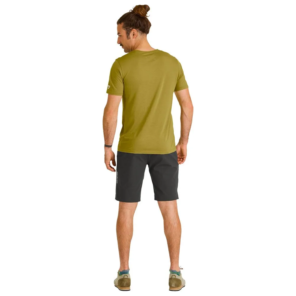 Pantalón corto de trekking Ortovox Brenta Short M Black Raven