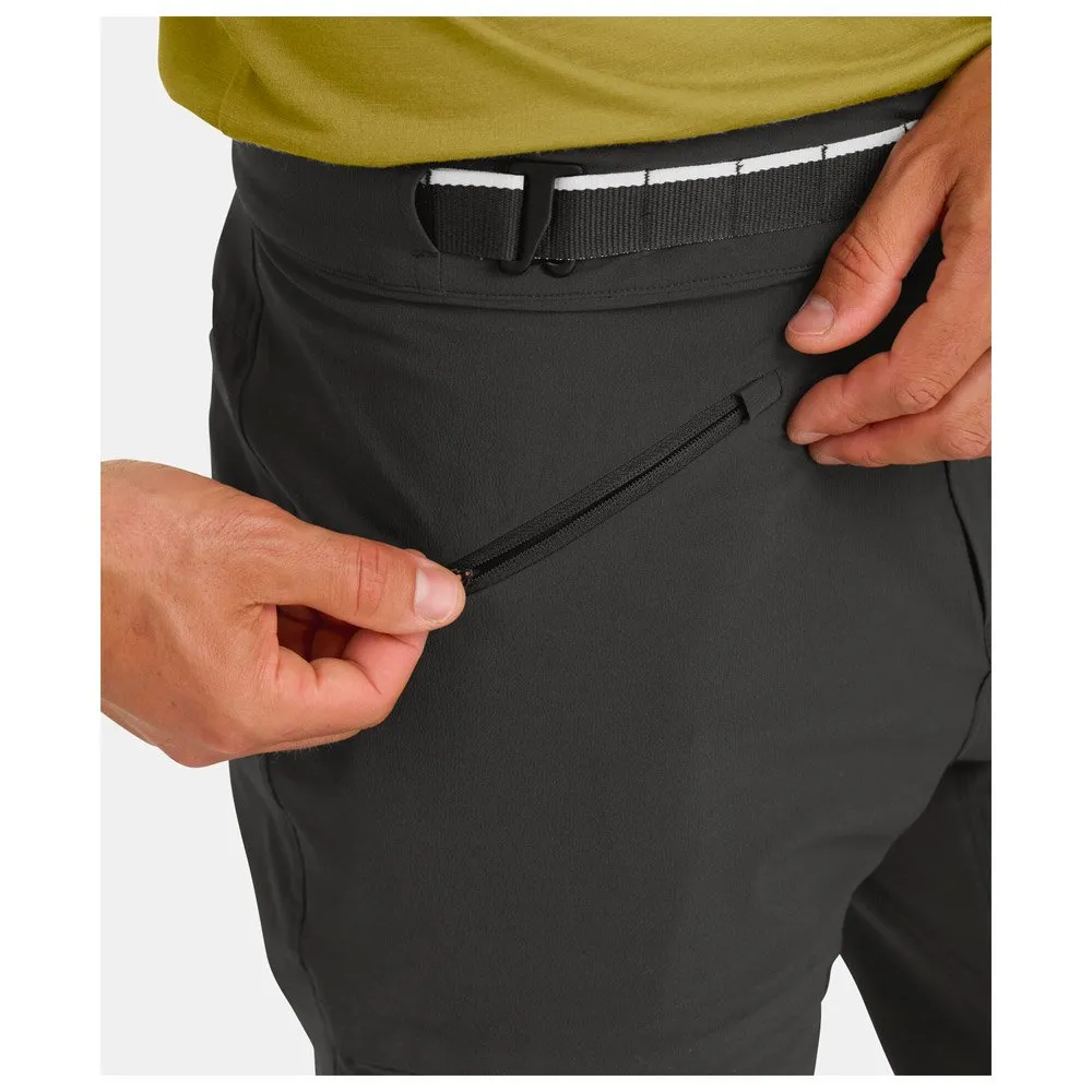 Pantalón corto de trekking Ortovox Brenta Short M Black Raven