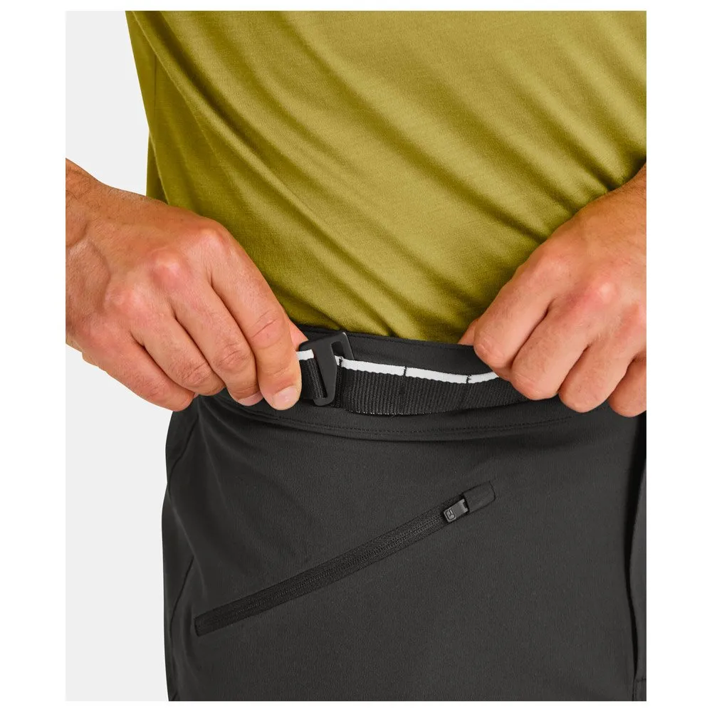Pantalón corto de trekking Ortovox Brenta Short M Black Raven