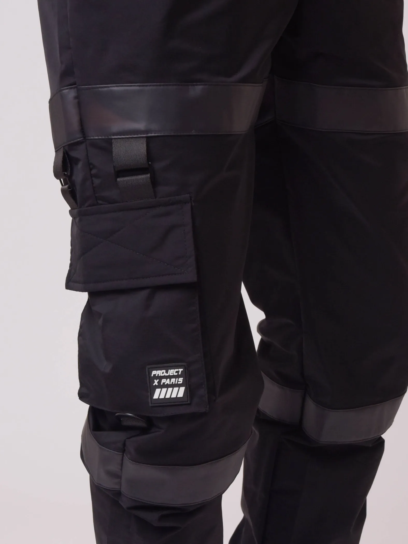 Pantalón de chándal con banda transparente