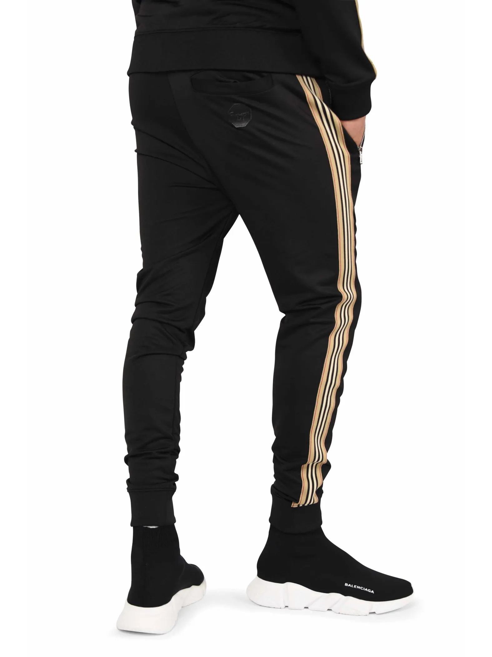 Pantalón de chándal con rayas ecuestres