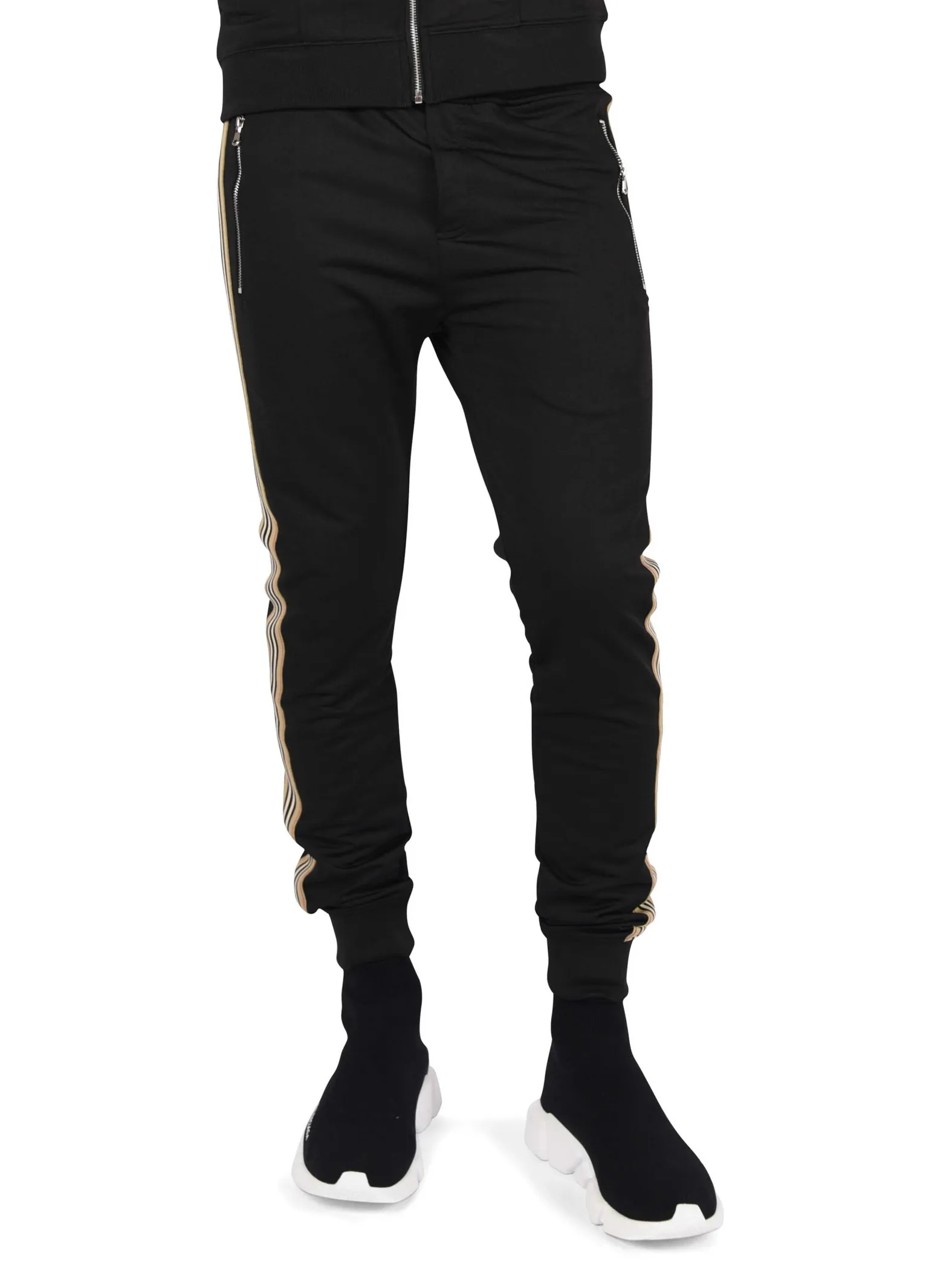 Pantalón de chándal con rayas ecuestres