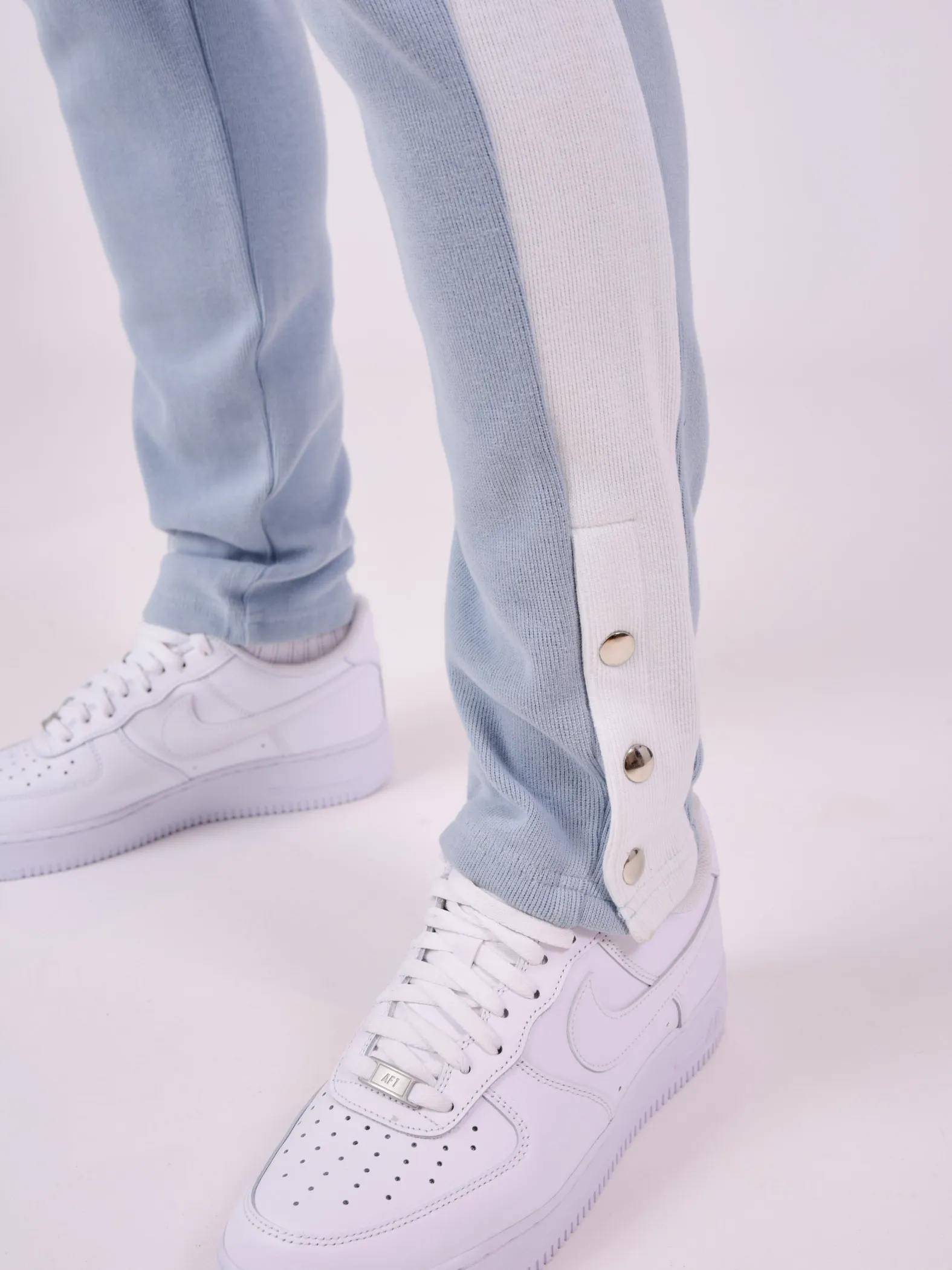 Pantalón de chándal de punto con banda lateral