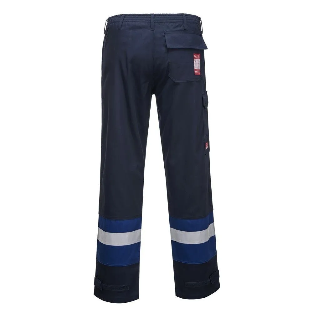 Pantalón ignífugo con reflectánte Bizflame Plus 