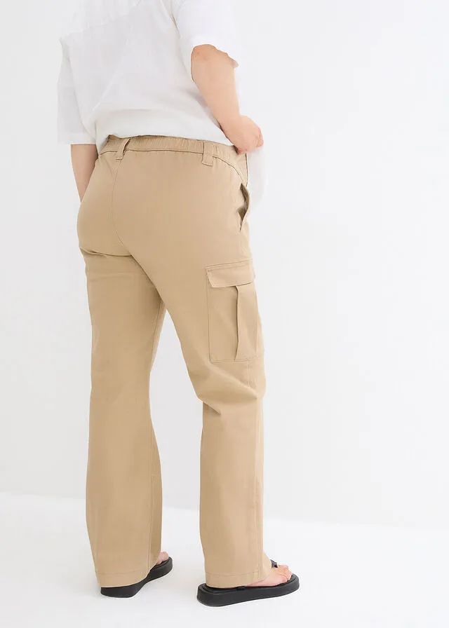 Pantalón premamá Café con leche