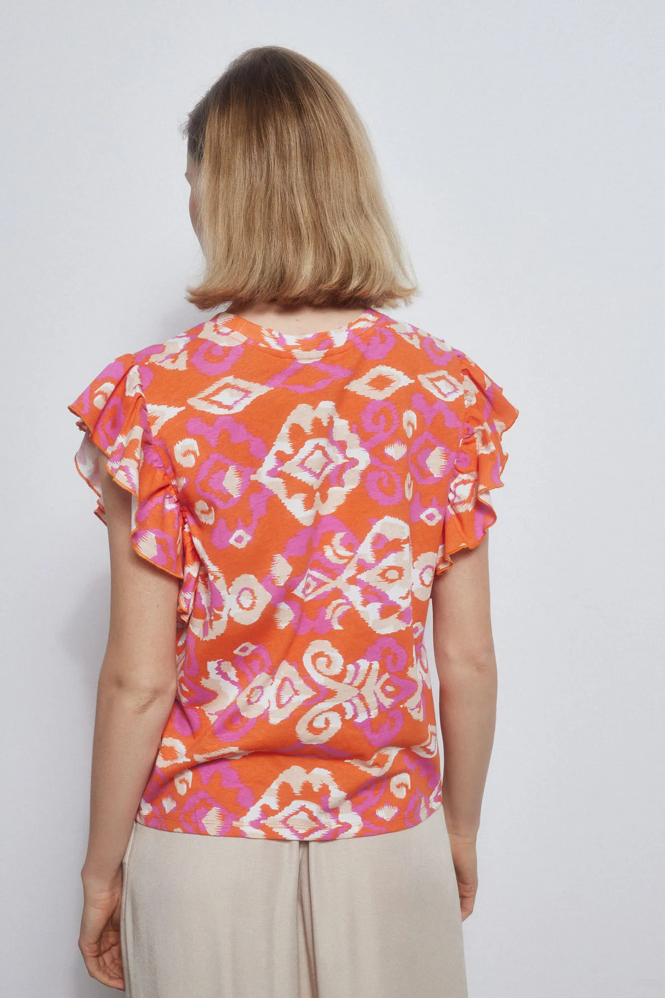 Pedro del Hierro Camiseta manga corta estampada