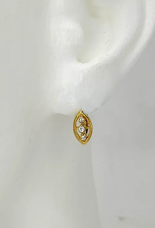 Pendientes oro 18k y circonitas 003_52109P