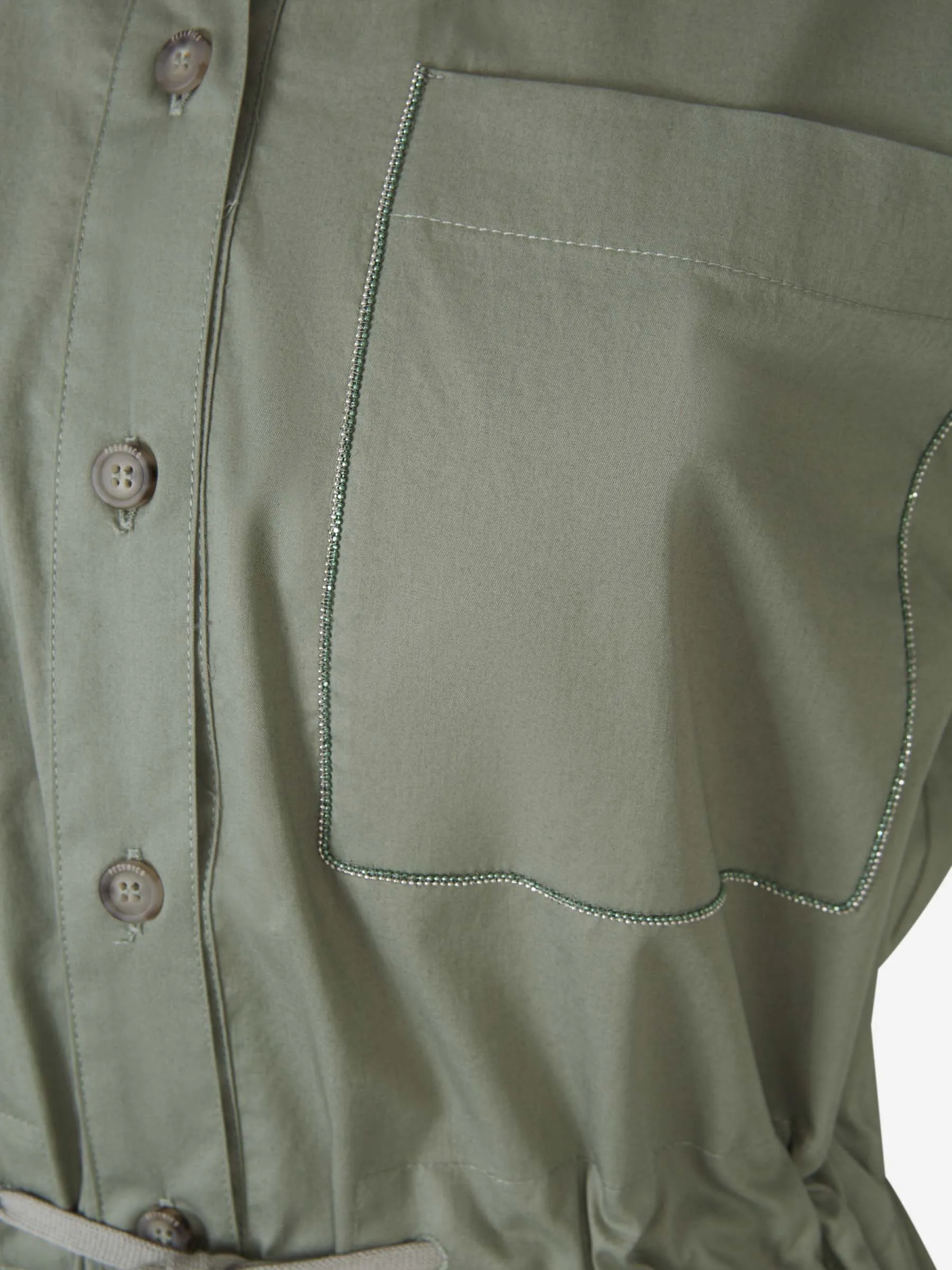 Peserico Vestido Mini Bolsillos