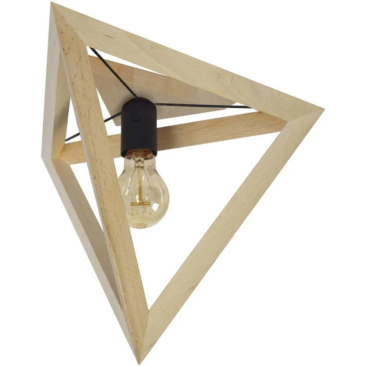 Plafones cuadrado madera natural