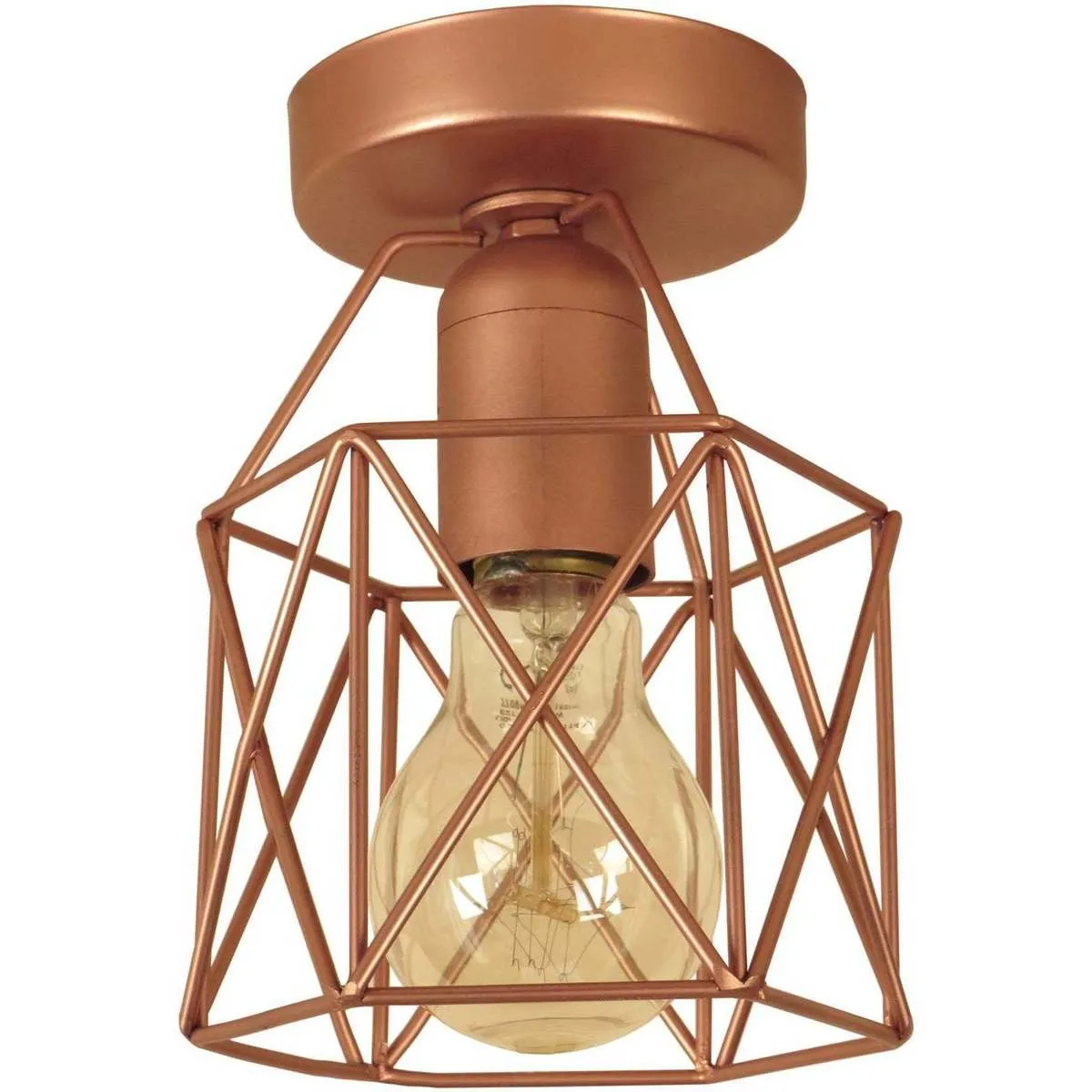Plafones cuadrado metal cobre