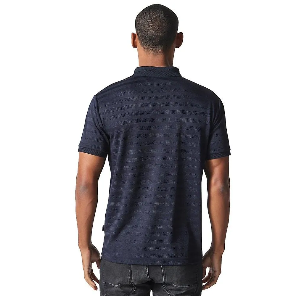 POLO DE MEDIA MANGA DE ALGODóN DE PUNTO EN CONTRASTE CLáSICO POLICE RIDGE 9525 PARA HOMBRE  AZUL MARINO