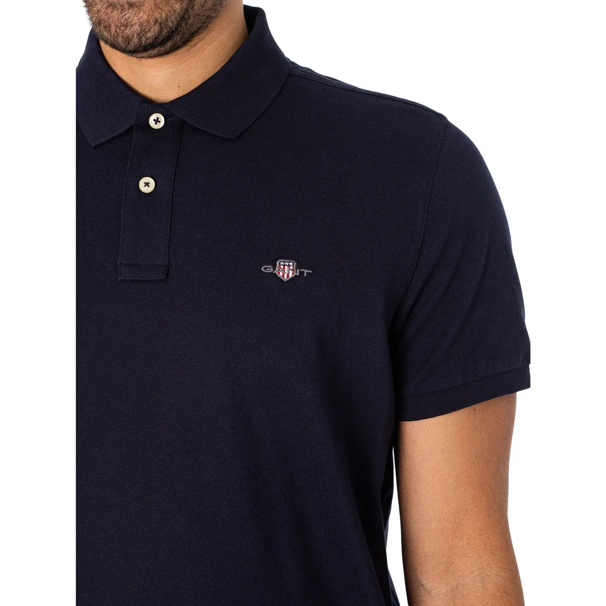 Polo De Piqué Con Escudo Regular