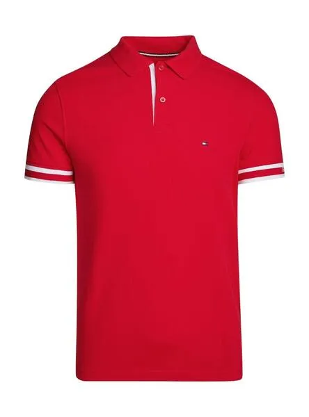Polo Tommy Hilfiger Type Rojo para Hombre