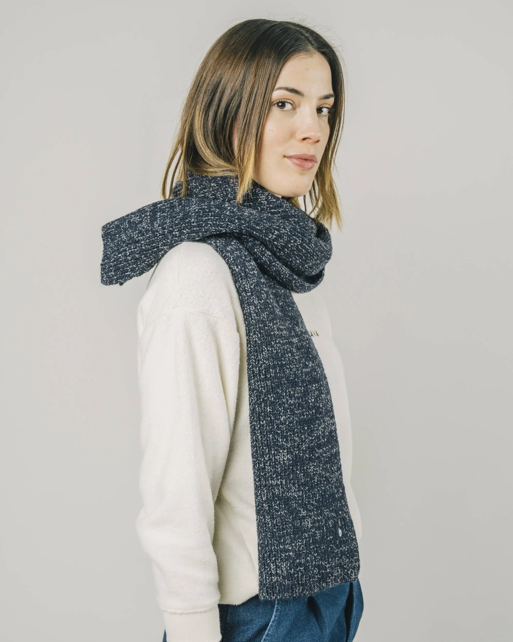 Retro Scarf Navy