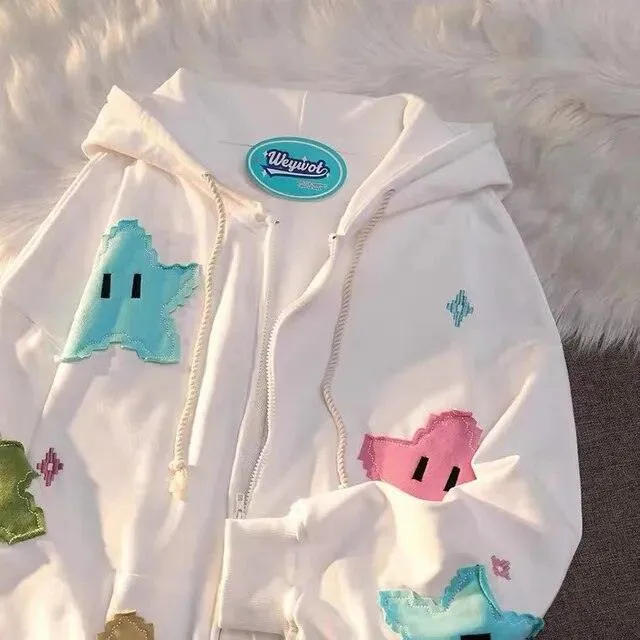 Ropa urbana tendencia Sudaderas con cremallera
