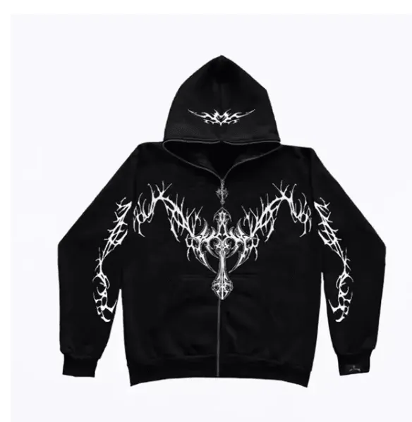 Ropa urbana tendencia Sudaderas con cremallera