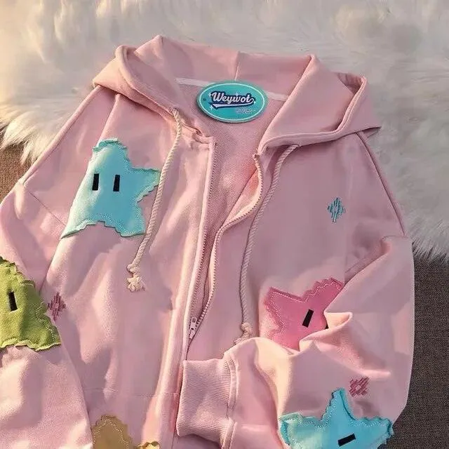 Ropa urbana tendencia Sudaderas con cremallera