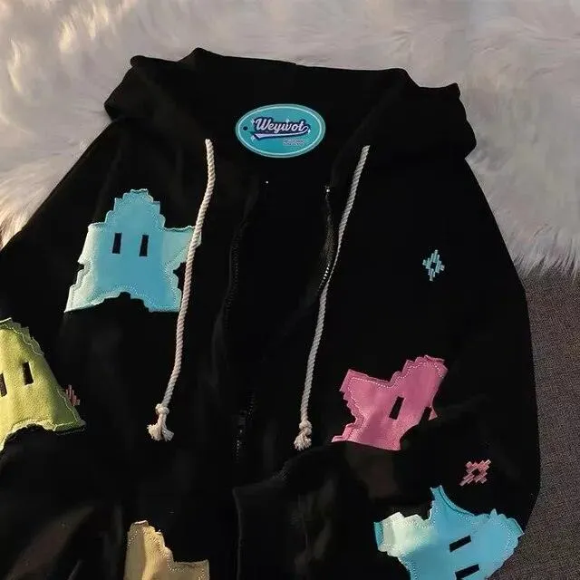 Ropa urbana tendencia Sudaderas con cremallera
