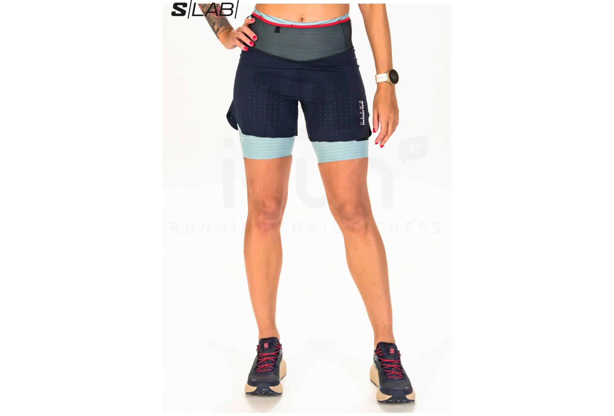 SALOMON PANTALóN CORTO SLAB ULTRA 2 EN 1