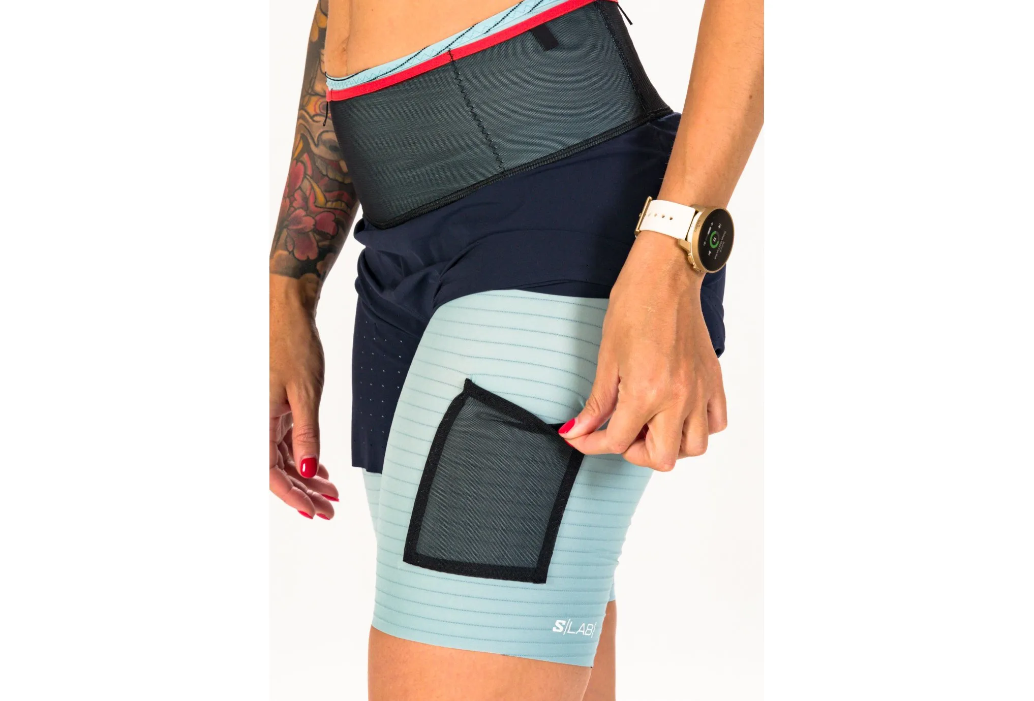 SALOMON PANTALóN CORTO SLAB ULTRA 2 EN 1
