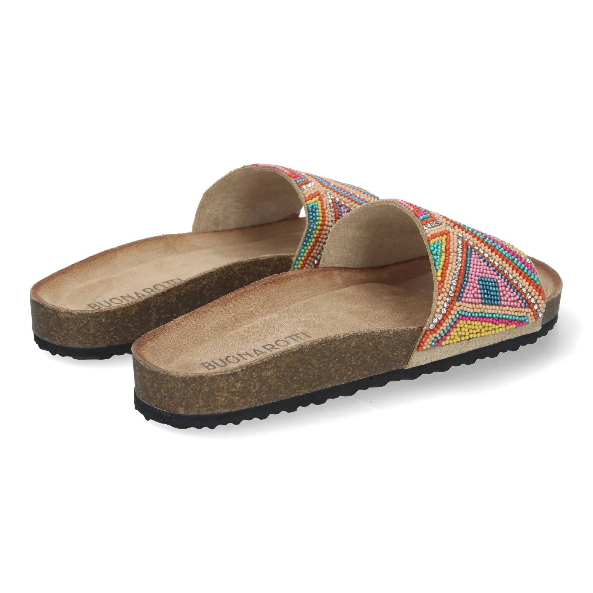 SANDALIAS PLANAS CóMODAS ESTILO BIO PARA MUJER COLOR ROSA AY3061