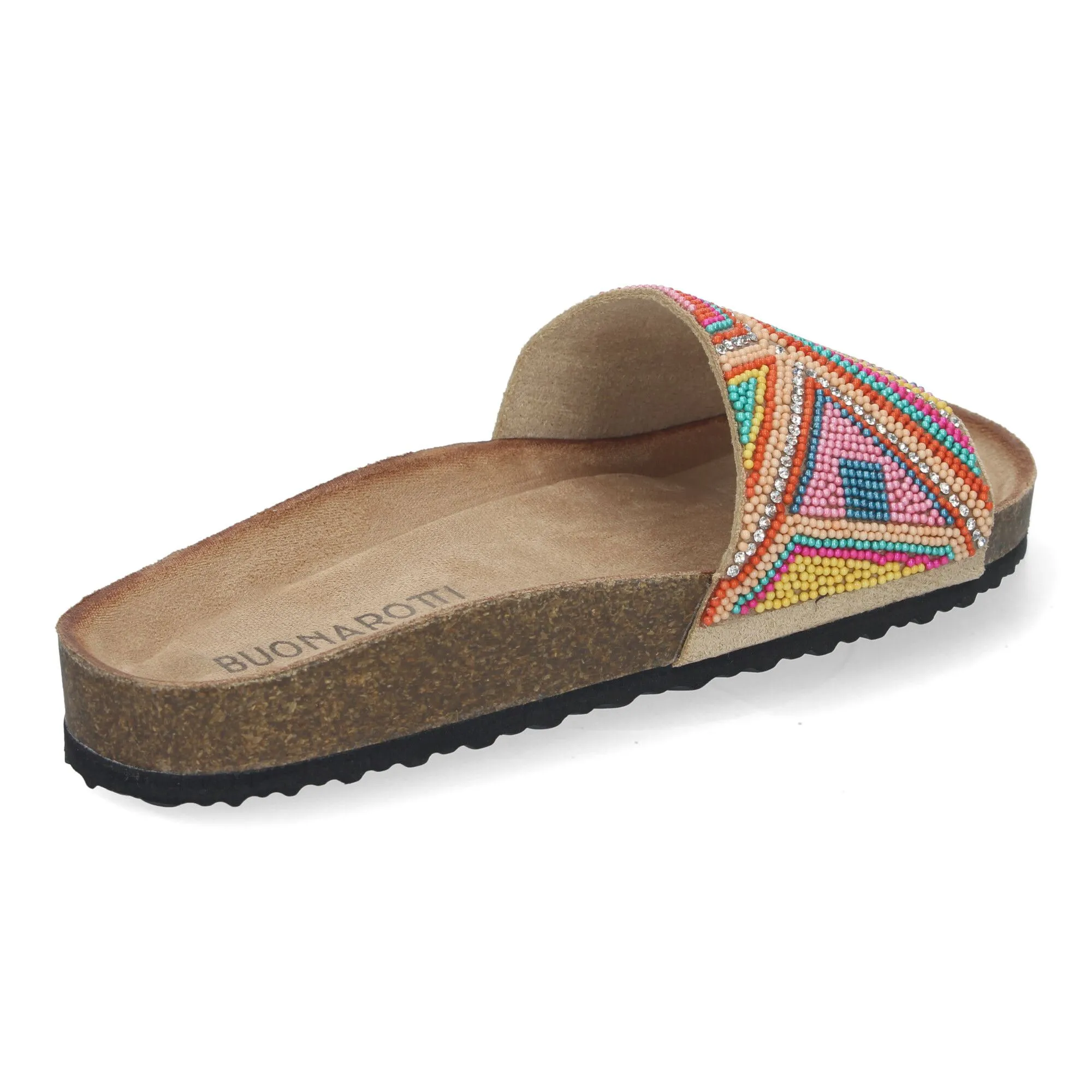 SANDALIAS PLANAS CóMODAS ESTILO BIO PARA MUJER COLOR ROSA AY3061