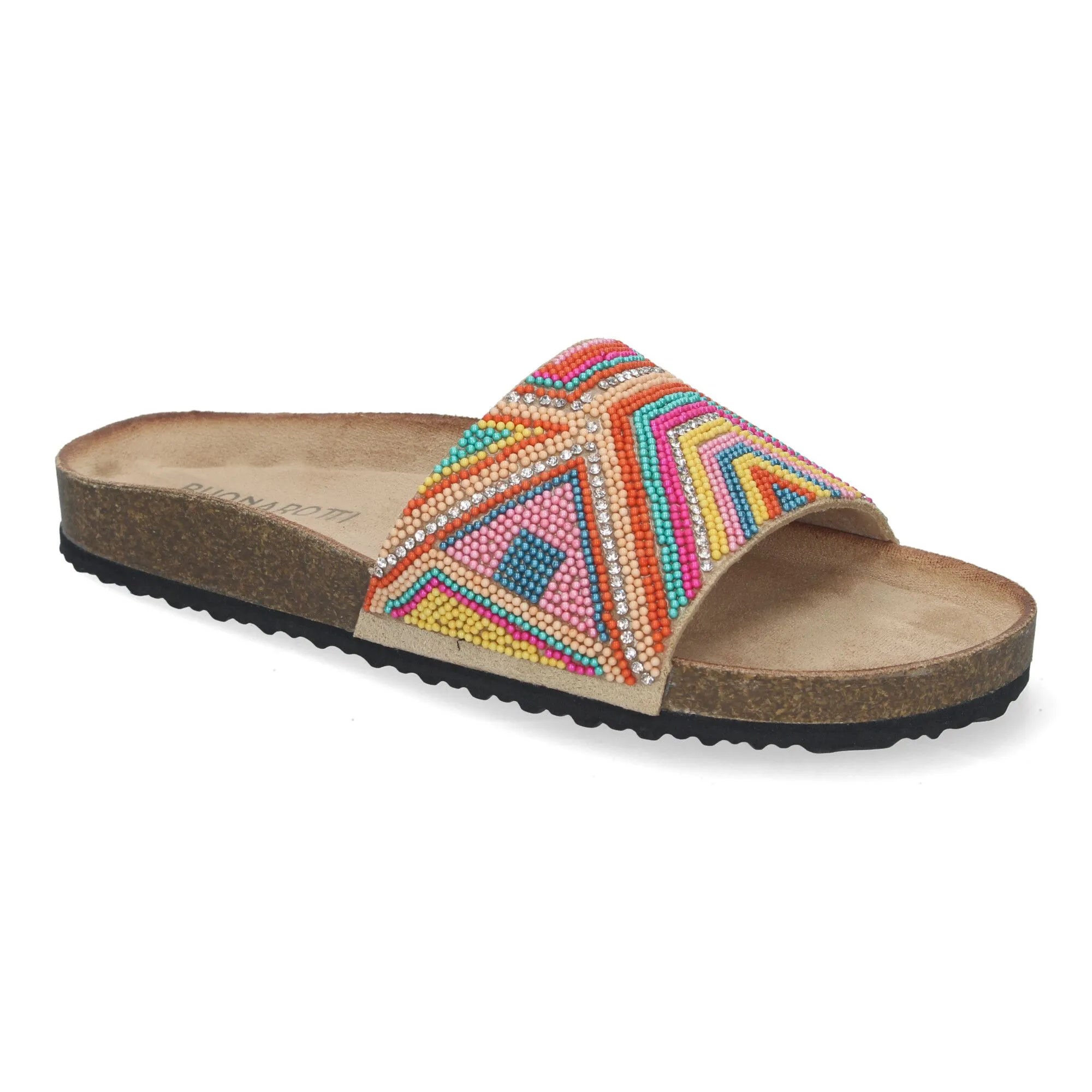 SANDALIAS PLANAS CóMODAS ESTILO BIO PARA MUJER COLOR ROSA AY3061