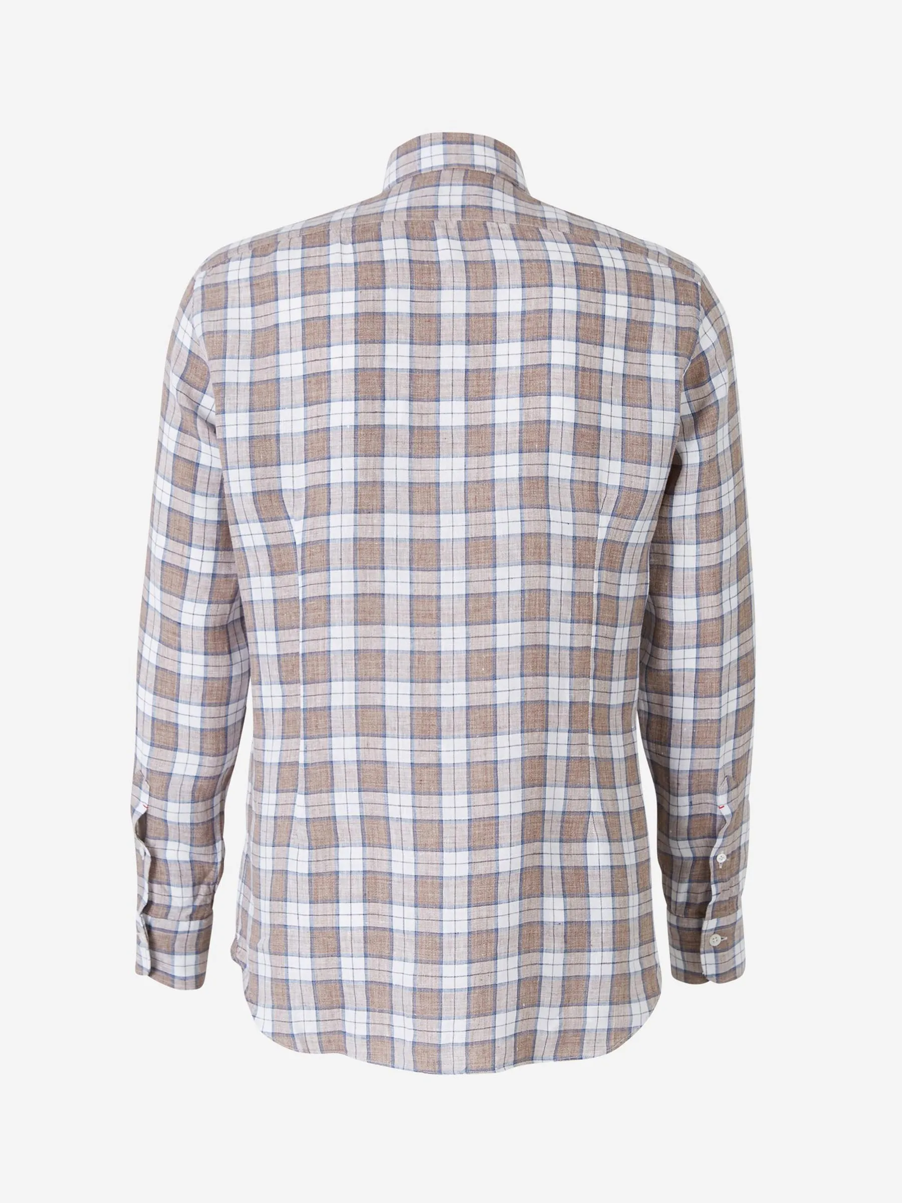 Santa Eulalia Camisa Cuadros Lino
