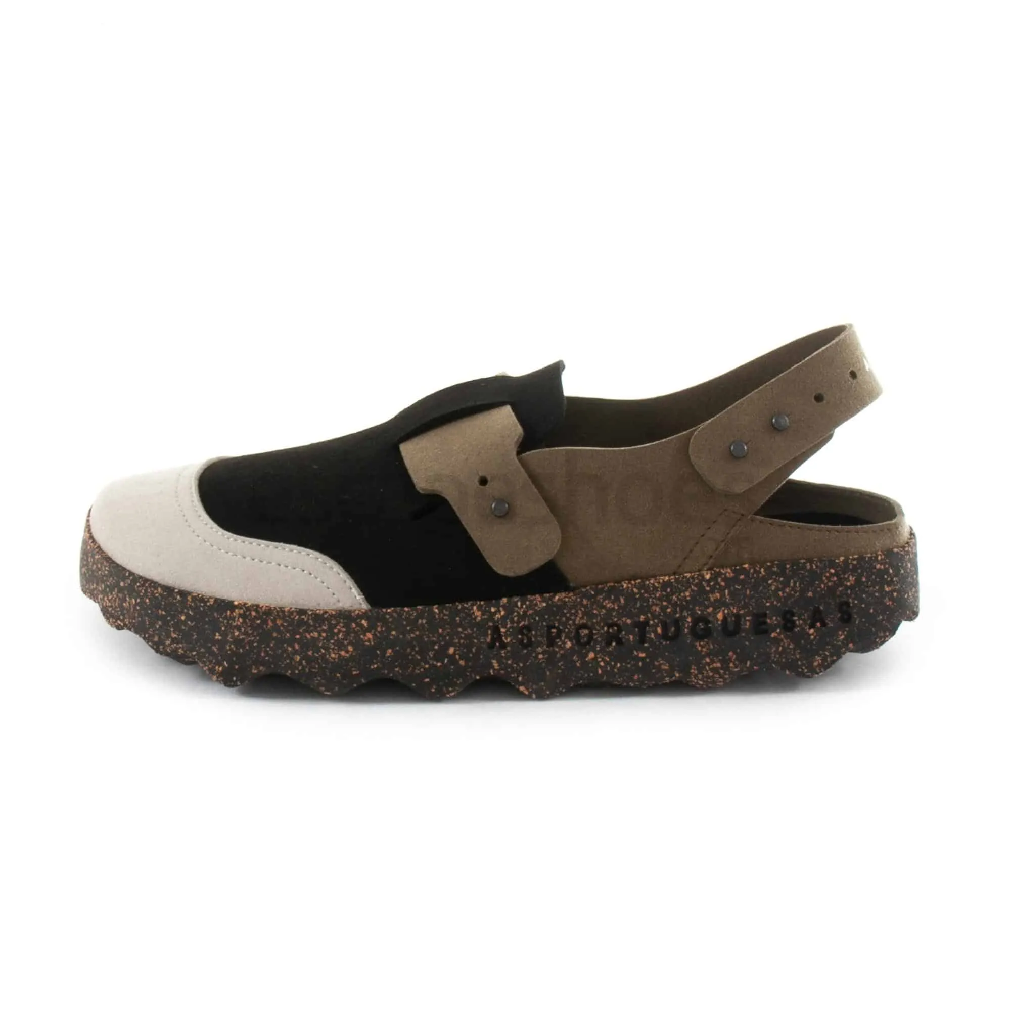 Sapatos ASPORTUGUESAS Cute Suede 1.8 Black