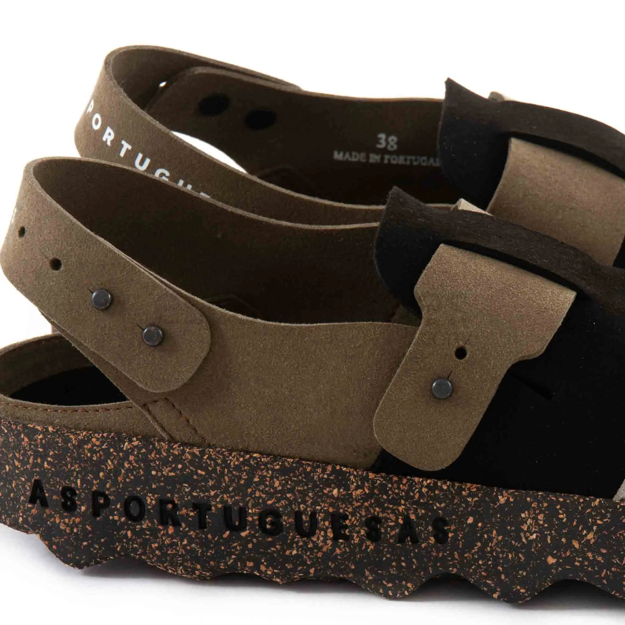 Sapatos ASPORTUGUESAS Cute Suede 1.8 Black