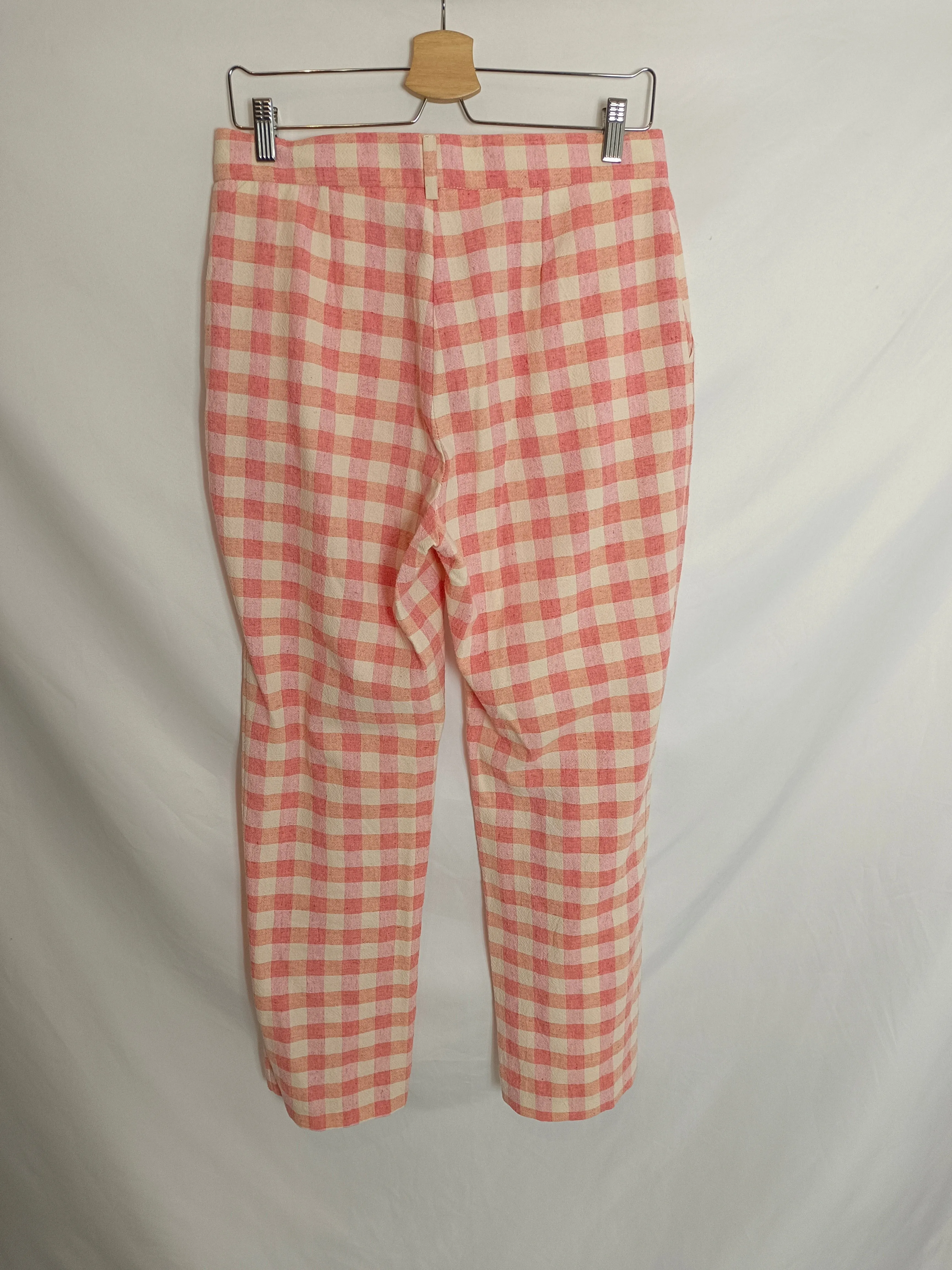 SCALPER. Pantalón cuadros T.40(38)