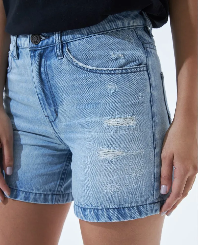 Short cinco bolsillos para mujer