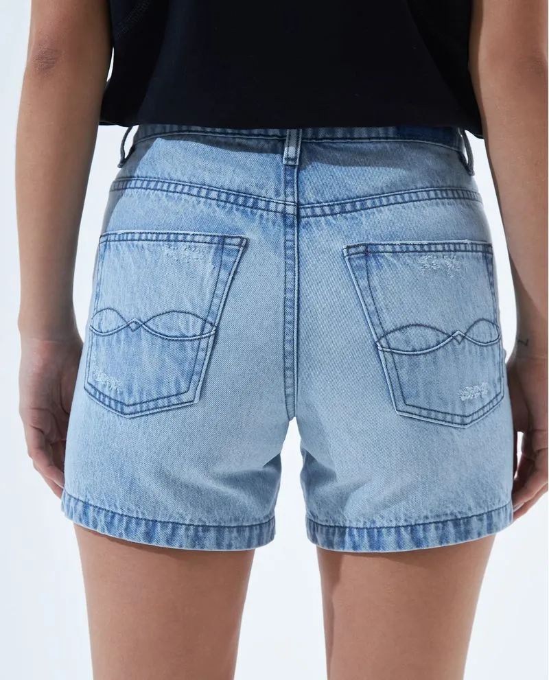 Short cinco bolsillos para mujer