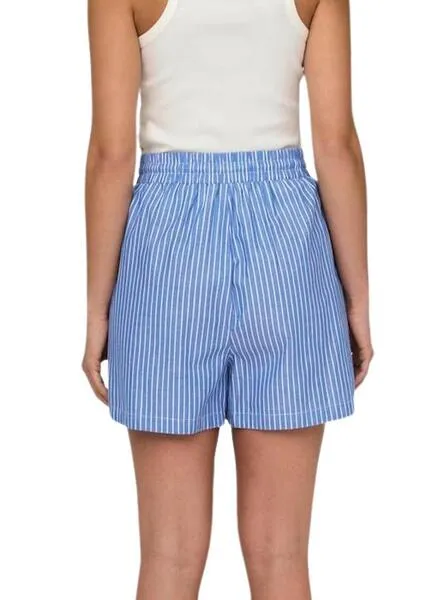 Shorts Only Larja Azul Para Mujer
