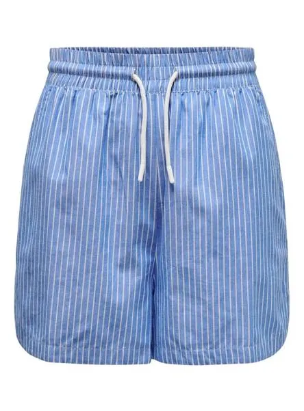 Shorts Only Larja Azul Para Mujer