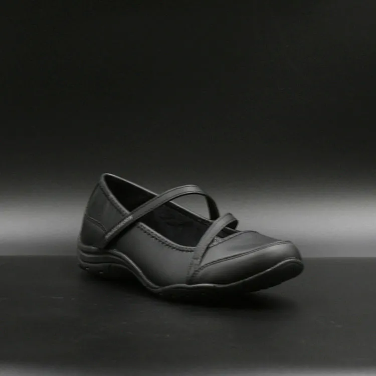 Skechers Zapatillas Colegio Mafalda Ballerinas 2 Tiras Juvenil Negro Nia