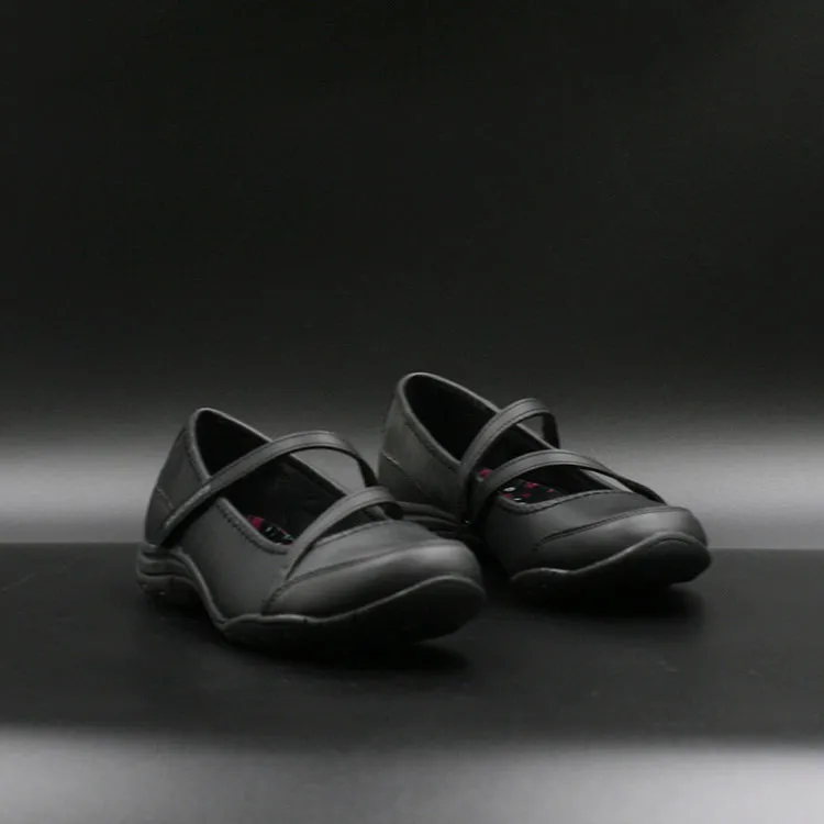 Skechers Zapatillas Colegio Mafalda Ballerinas 2 Tiras Juvenil Negro Nia