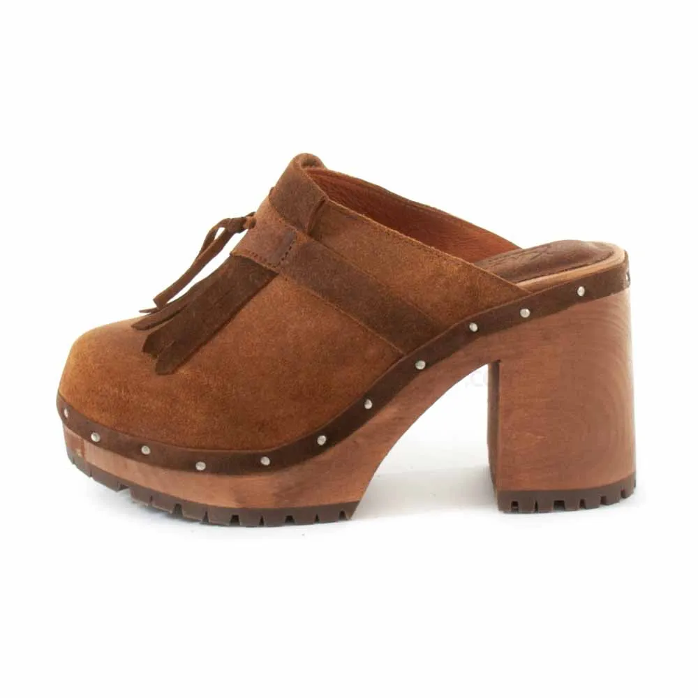 Socas XUZ Franjas Tacao Medio Castanho 40763