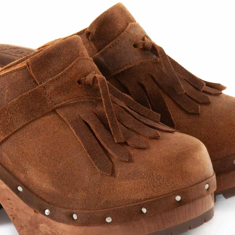 Socas XUZ Franjas Tacao Medio Castanho 40763