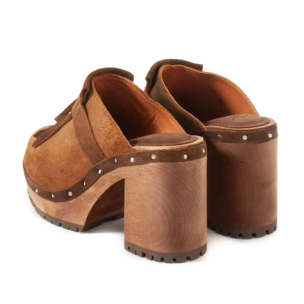 Socas XUZ Franjas Tacao Medio Castanho 40763