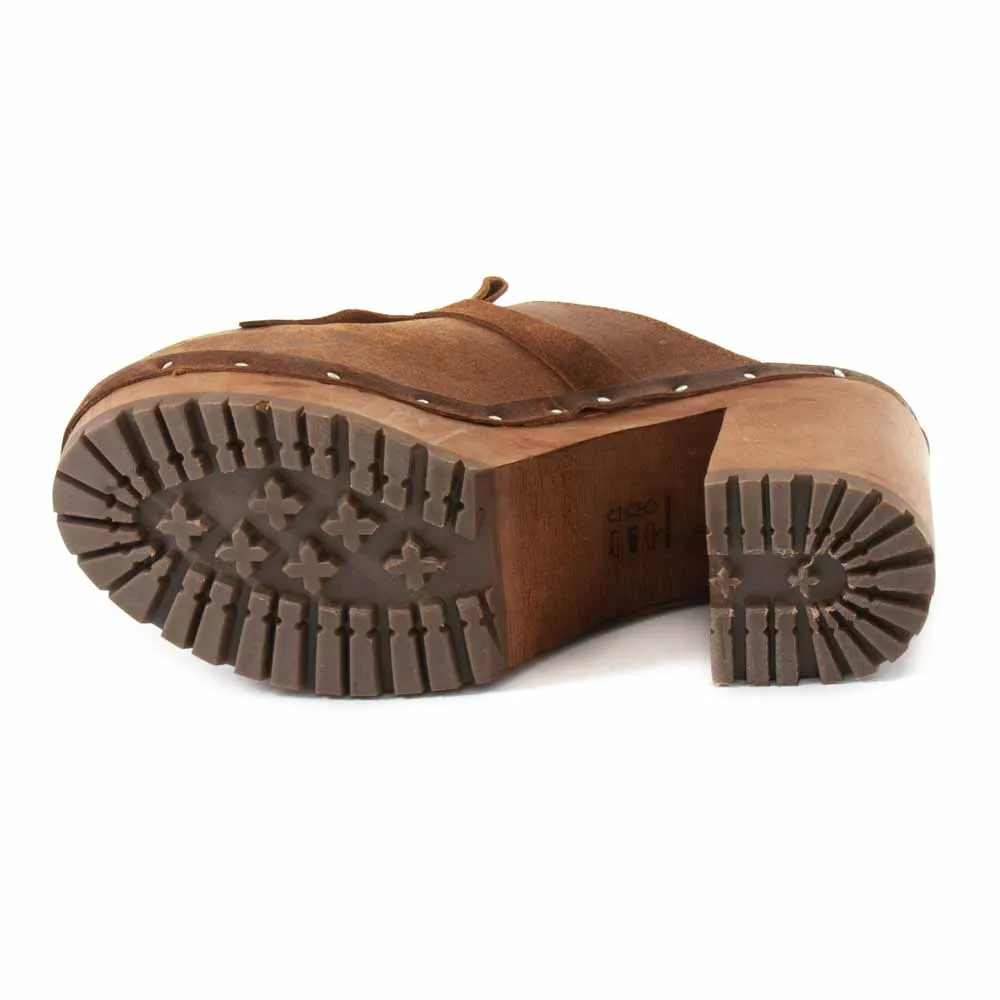 Socas XUZ Franjas Tacao Medio Castanho 40763