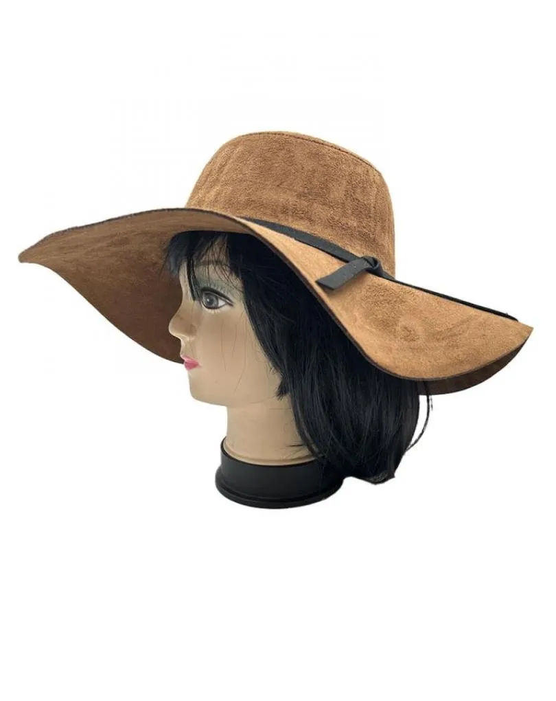 SOMBREROS MUJER MARRONES ESTILO BOHEMIO MUY FAVORECEDOR