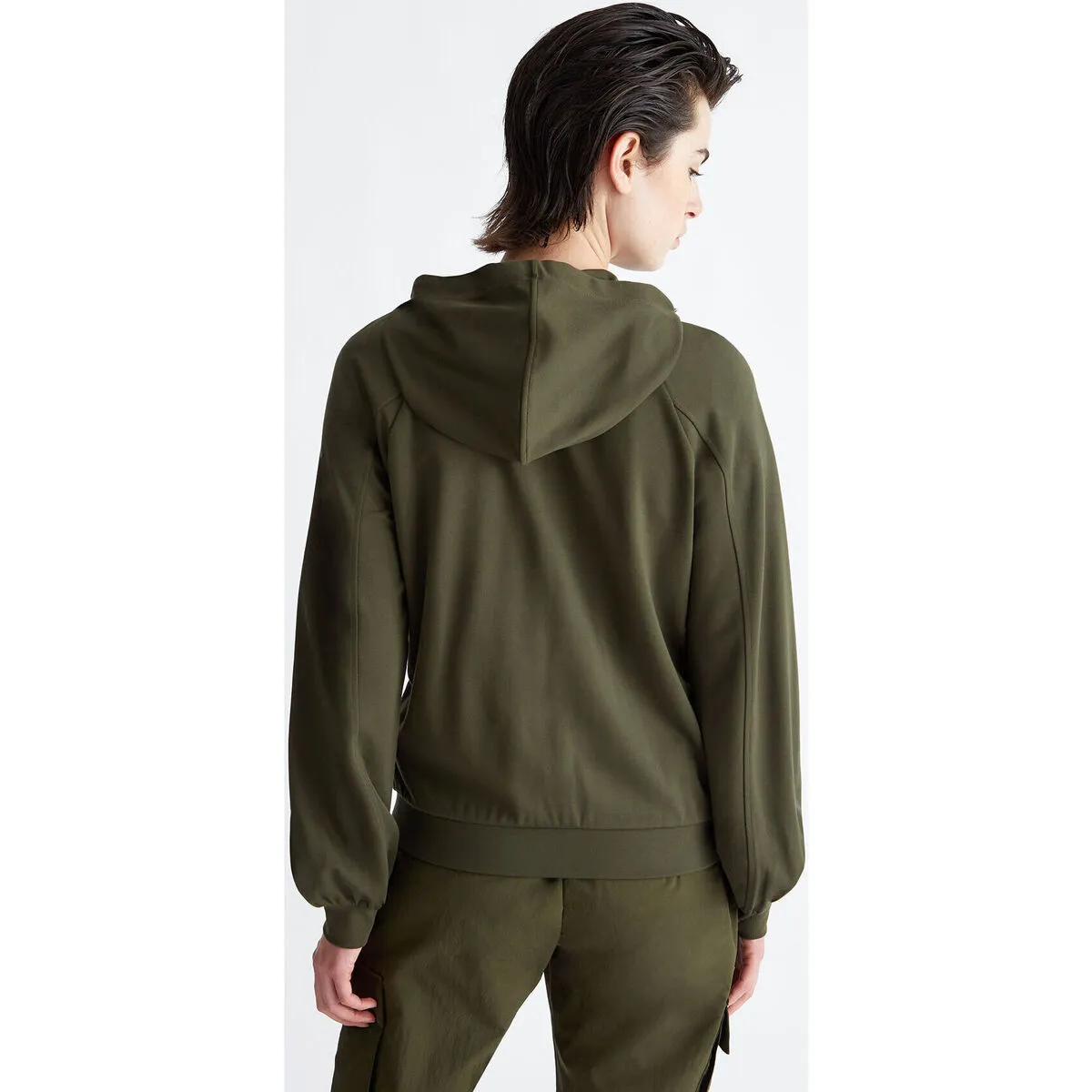 Sudadera con capucha y cremallera