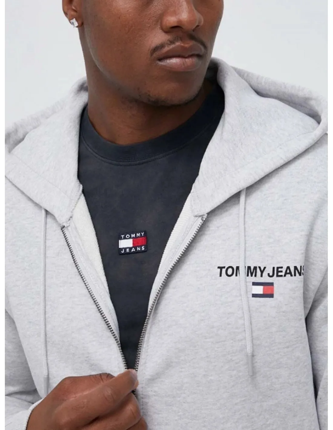 Sudadera de capucha con cierre de cremallera Tommy Jeans